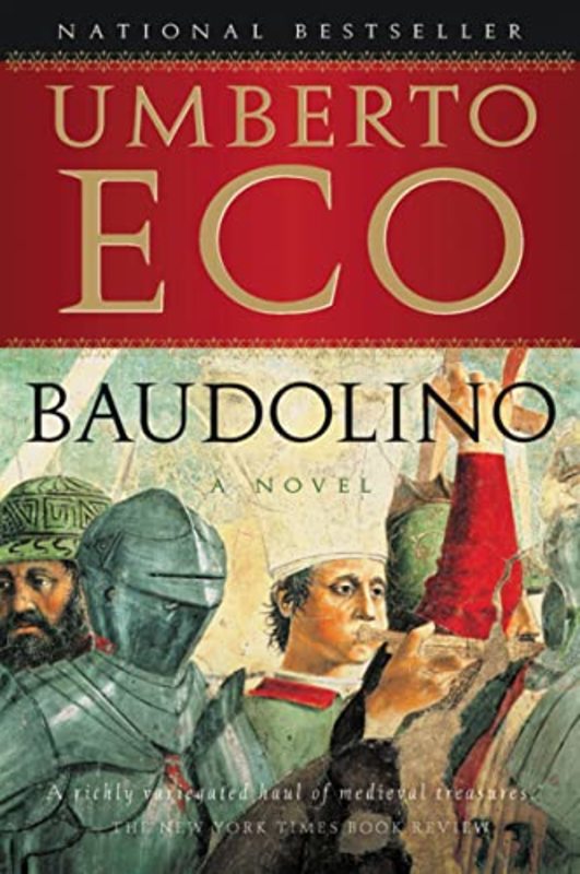 Book cover for "Baudolino" by Umberto Eco