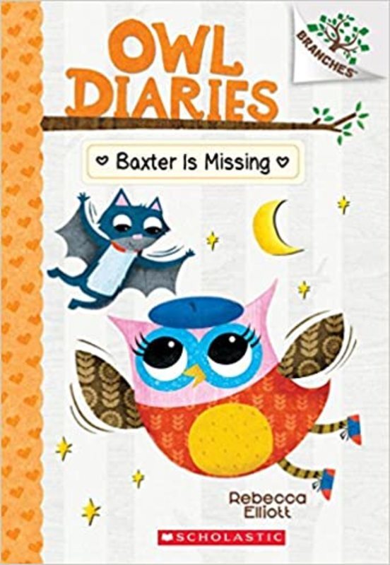 Book cover for "Baxter is Missing" by Rebecca Elliott
