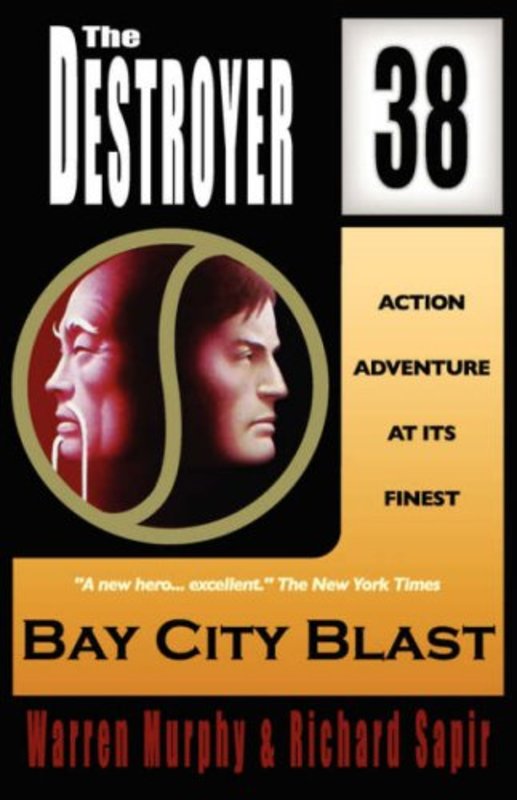 Book cover for "Bay City Blast" by Warren Murphy