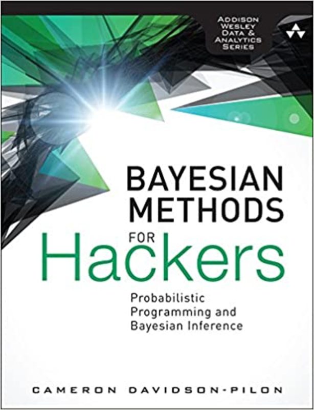 Book cover for "Bayesian Methods for Hackers" by Cameron Davidson-Pilon