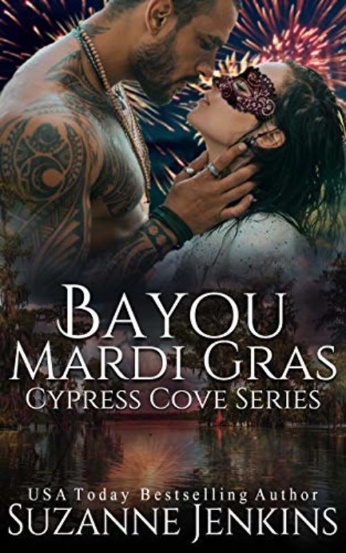 Book cover for "Bayou Mardi Gras" by Suzanne Jenkins