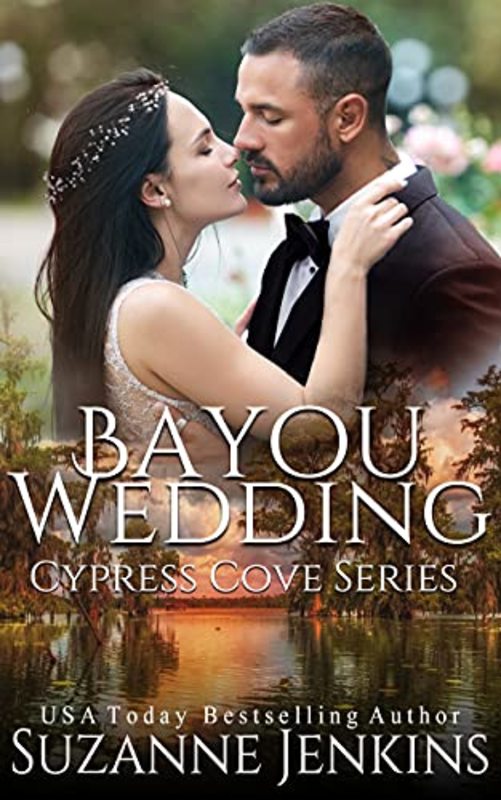 Book cover for "Bayou Wedding" by Suzanne Jenkins