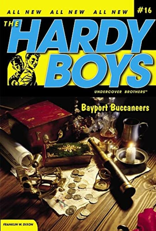 Book cover for "Bayport Buccaneers" by Franklin W Dixon