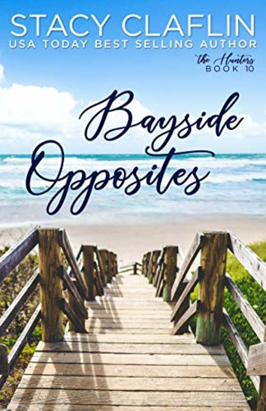 Book cover for "Bayside Opposites" by Stacy Claflin