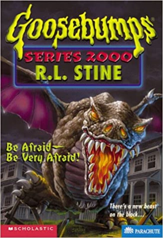 Book cover for "Be Afraid -- Be Very Afraid!" by R.L. Stine