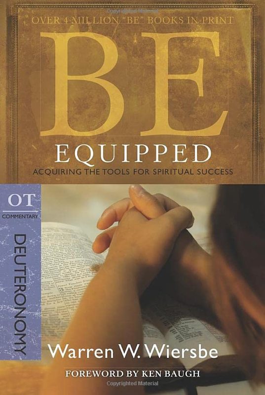 Book cover for "Be Equipped : Acquiring the Tools for Spiritual Success" by Warren W Wiersbe