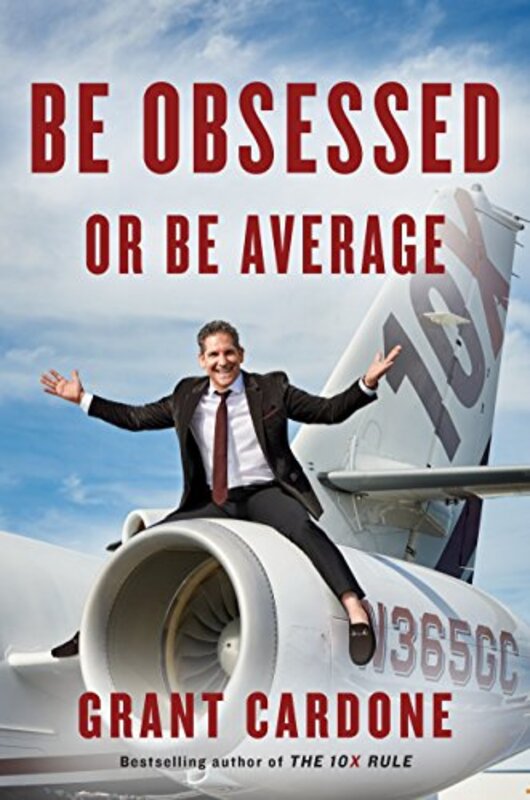 Book cover for "Be Obsessed or Be Average"