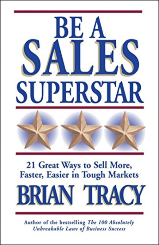Book cover for "Be a Sales Superstar"