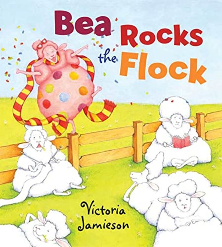 Book cover for "Bea Rocks the Flock" by Victoria Jamieson