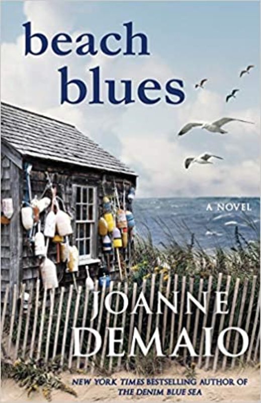 Book cover for "Beach Blues" by Joanne DeMaio