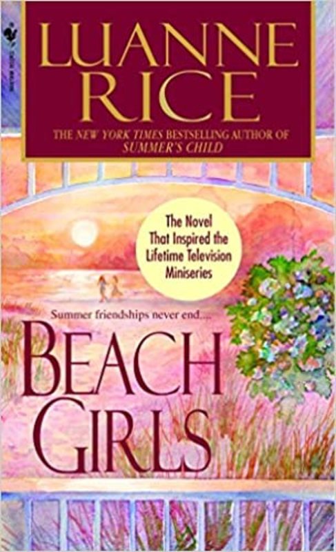 Book cover for "Beach Girls" by Luanne Rice