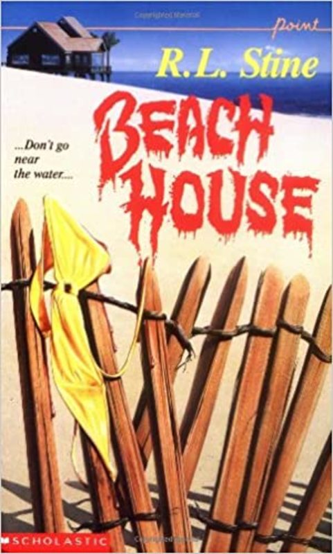 Book cover for "Beach House" by R.L. Stine
