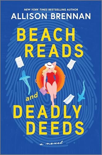 Book cover for "Beach Reads and Deadly Deeds" by Allison Brennan