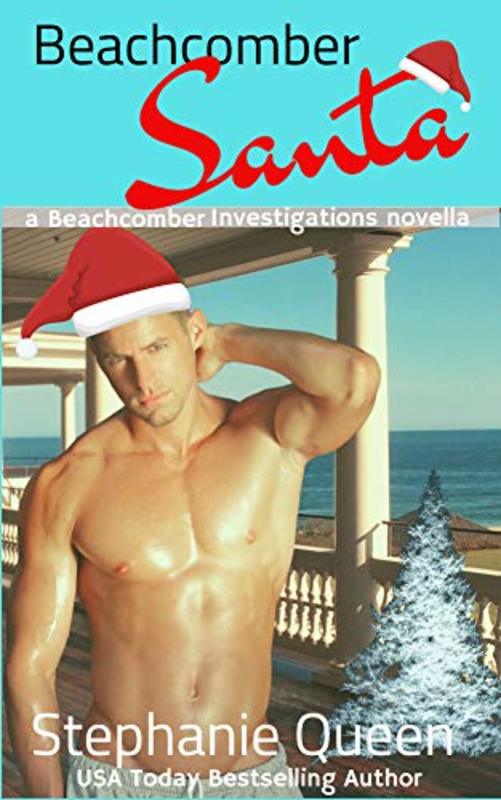 Book cover for "Beachcomber Santa" by Stephanie Queen