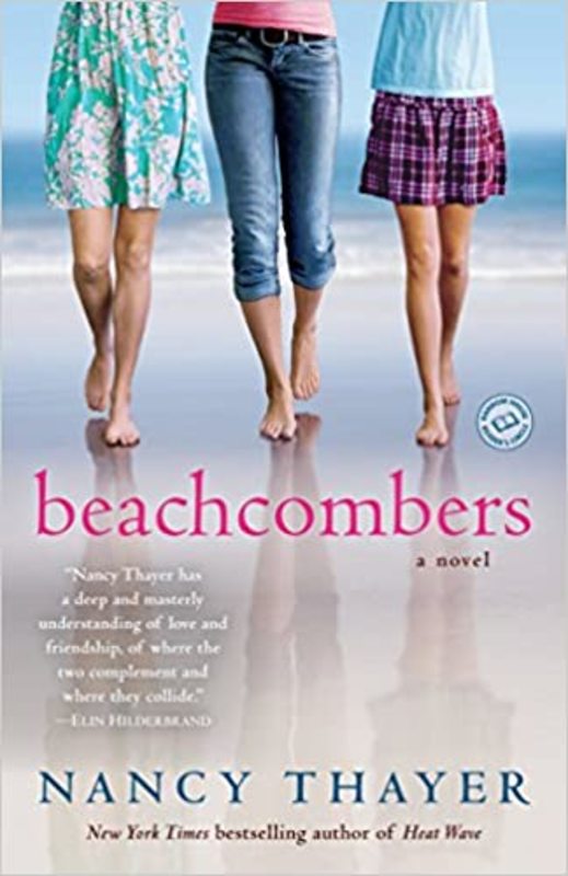 Book cover for "Beachcombers" by Nancy Thayer