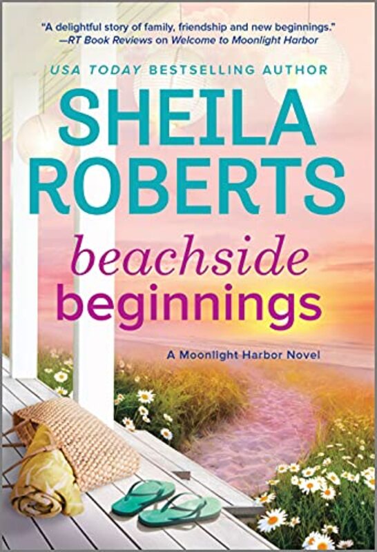 Book cover for "Beachside Beginnings" by Sheila Roberts