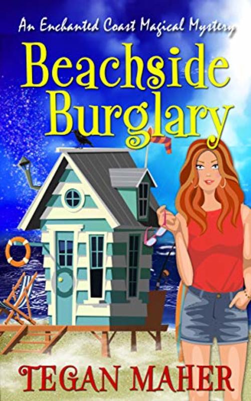Book cover for "Beachside Burglary" by Tegan Maher