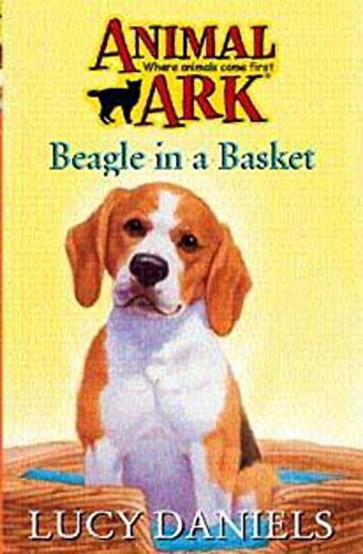 Book cover for "Beagle in a Basket" by Lucy Daniels