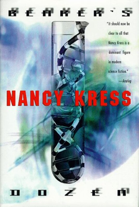 Book cover for "Beaker's Dozen" by Nancy Kress