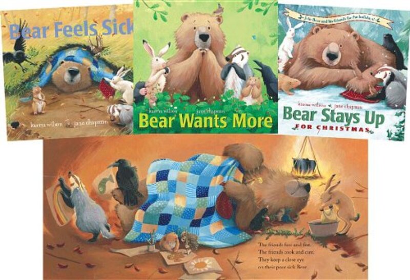 Book cover for "Bear" by Karma Wilson