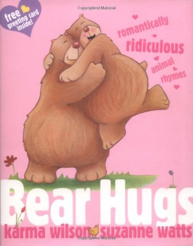 Book cover for "Bear Hugs" by Karma Wilson