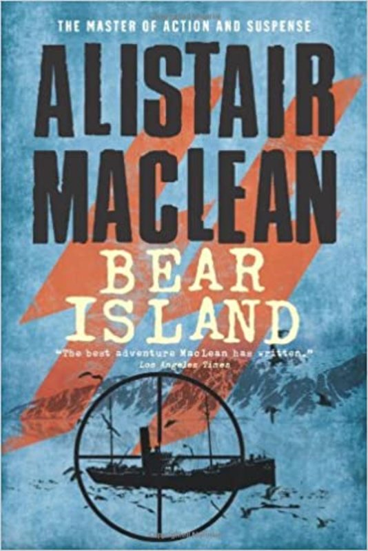 Book cover for "Bear Island" by Alistair MacLean