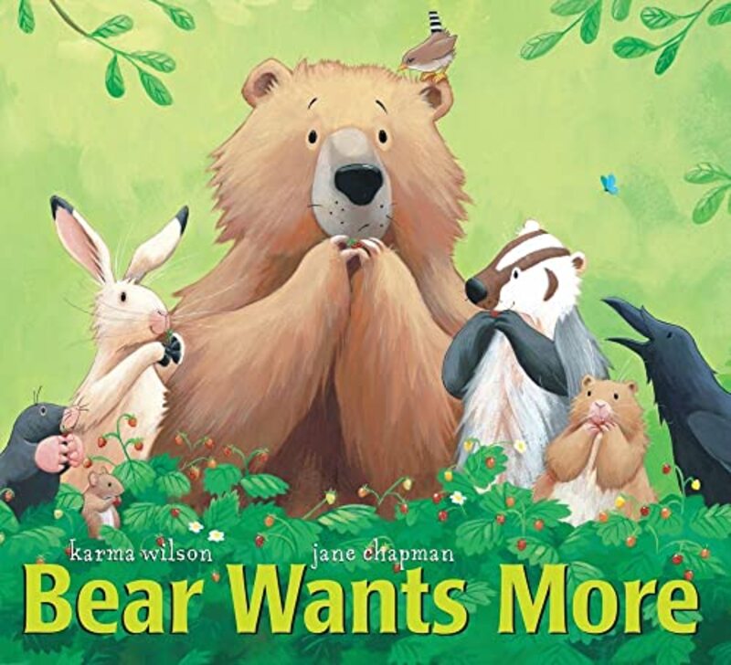 Book cover for "Bear Wants More" by Karma Wilson