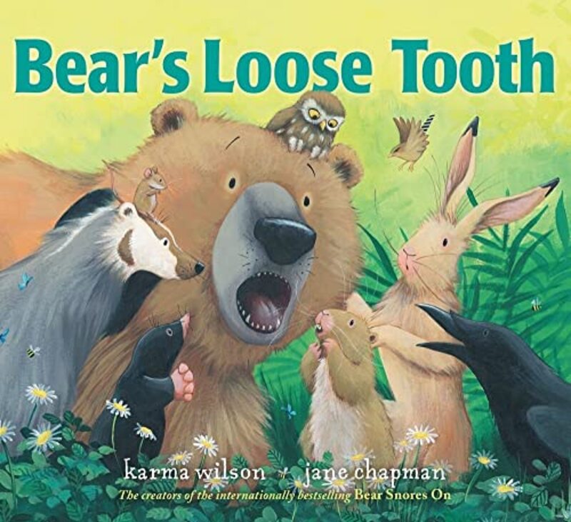 Book cover for "Bear's Loose Tooth" by Karma Wilson
