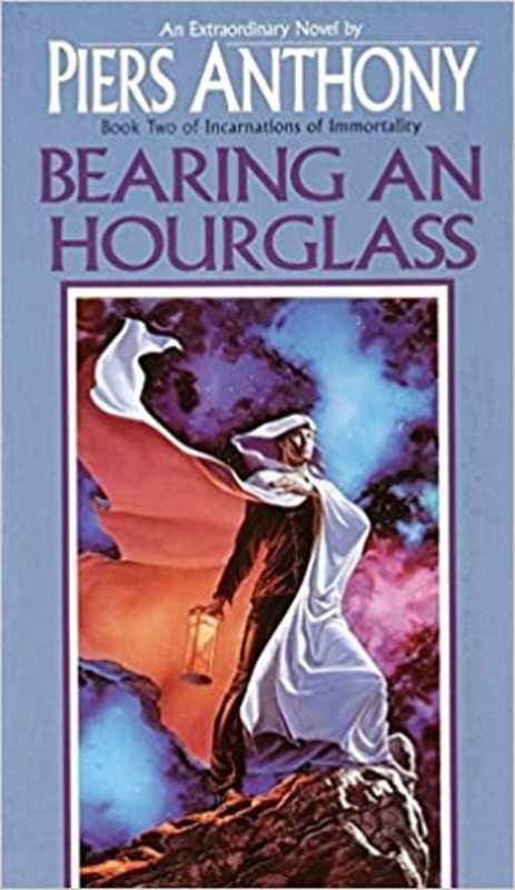 Book cover for "Bearing an Hourglass" by Piers Anthony