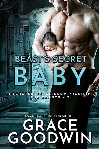 Book cover for "Beast's Secret Baby" by Grace Goodwin