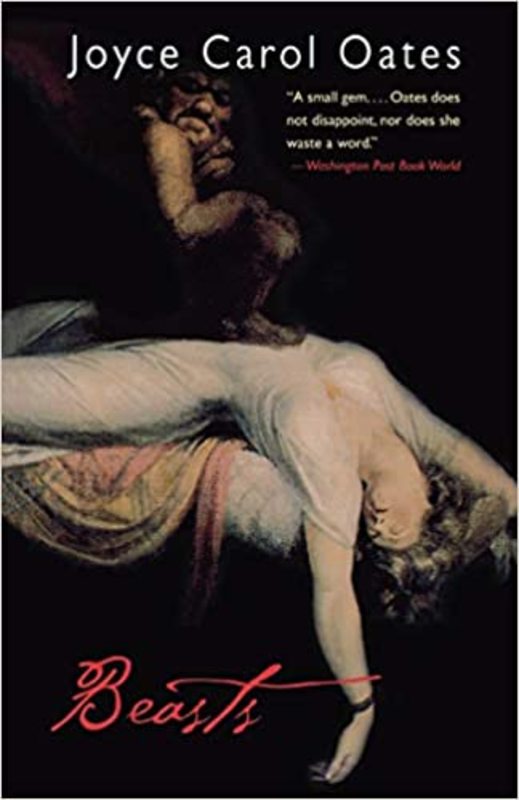 Book cover for "Beasts" by Joyce Carol Oates
