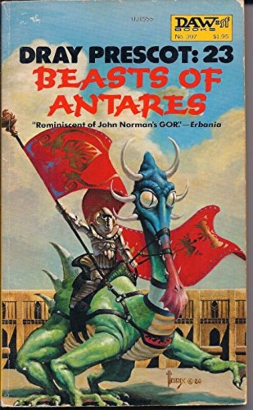Book cover for "Beasts of Antares" by Kenneth Bulmer