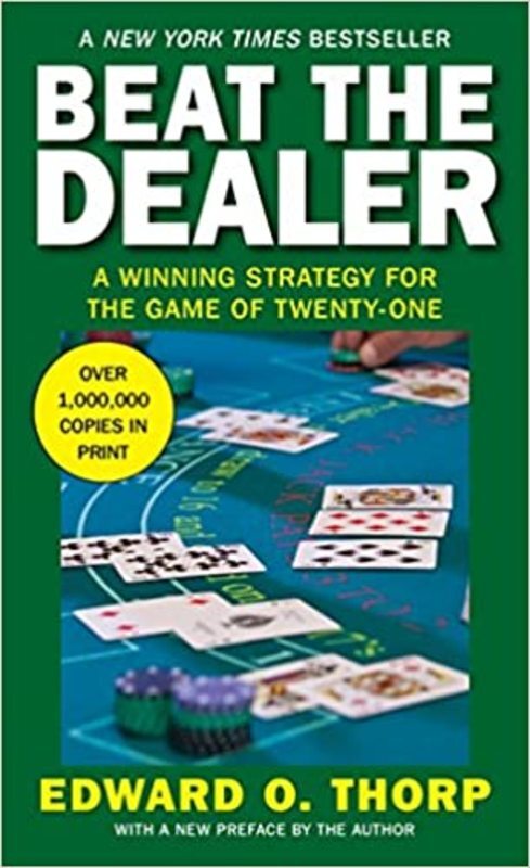 Book cover for "Beat the Dealer" by Edward O. Thorp
