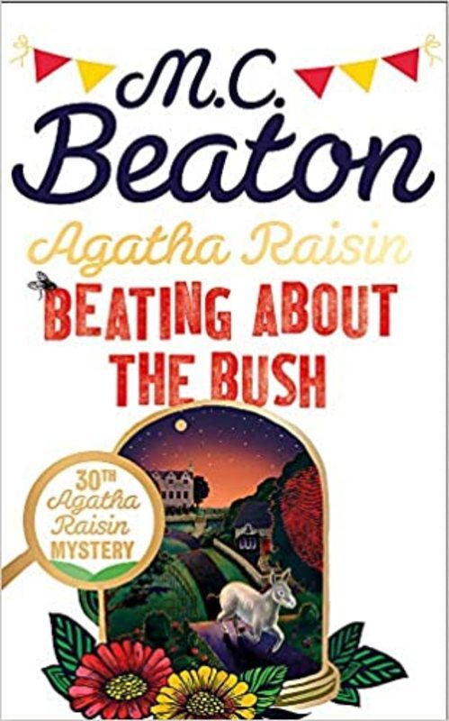 Book cover for "Beating about the Bush" by MC Beaton