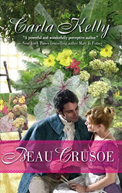 Book cover for "Beau Crusoe" by Carla Kelly
