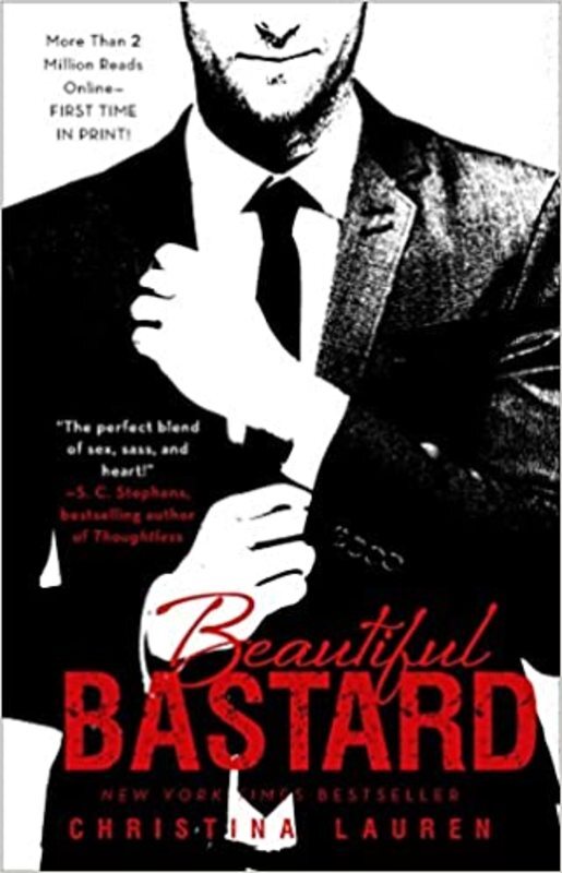 Book cover for "Beautiful Bastard" by Christina Lauren