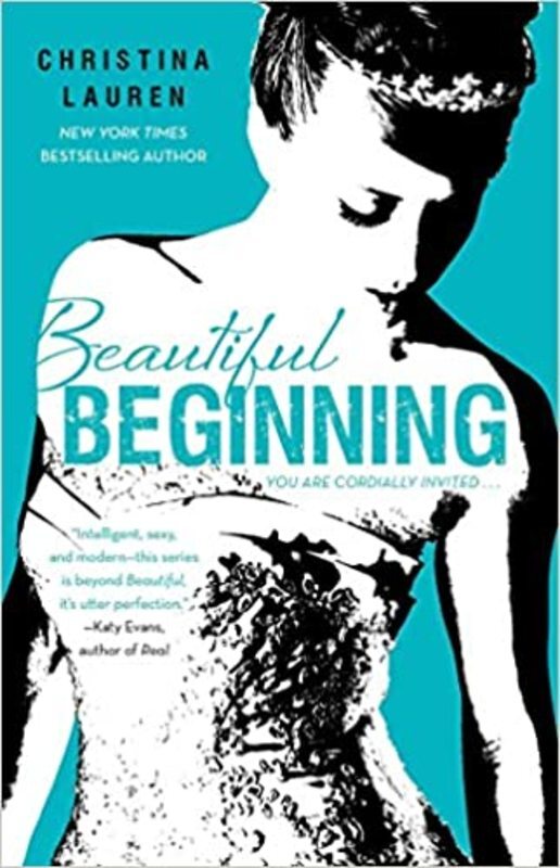 Book cover for "Beautiful Beginning" by Christina Lauren