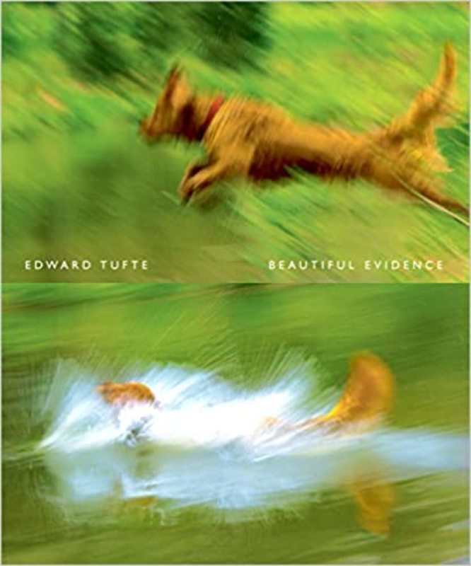 Book cover for "Beautiful Evidence" by Edward R. Tufte