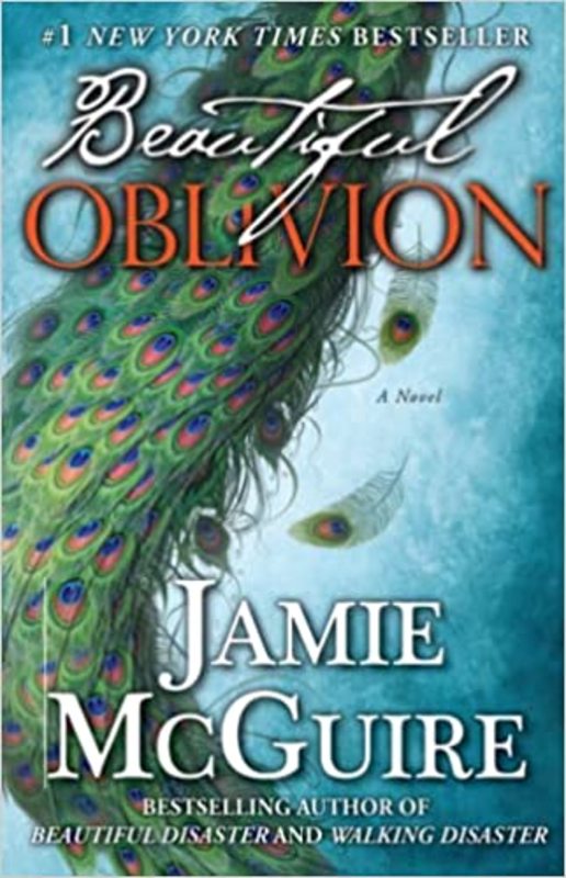Book cover for "Beautiful Oblivion" by Jamie McGuire