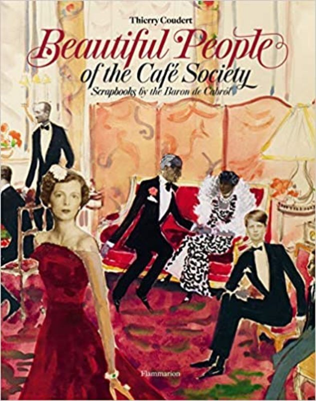 Book cover for "Beautiful People of the Café Society" by Baron de Cabrol
