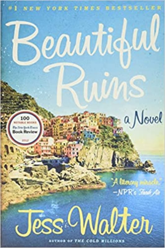 Book cover for "Beautiful Ruins" by Jess Walter