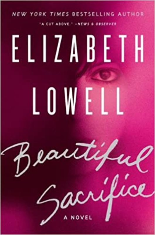 Book cover for "Beautiful Sacrifice" by Elizabeth Lowell