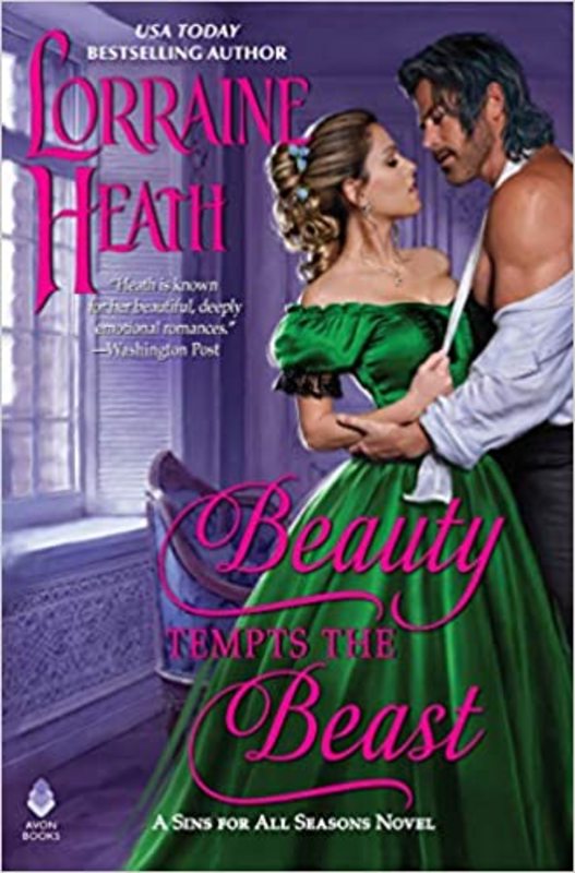 Book cover for "Beauty Tempts the Beast" by Lorraine Heath