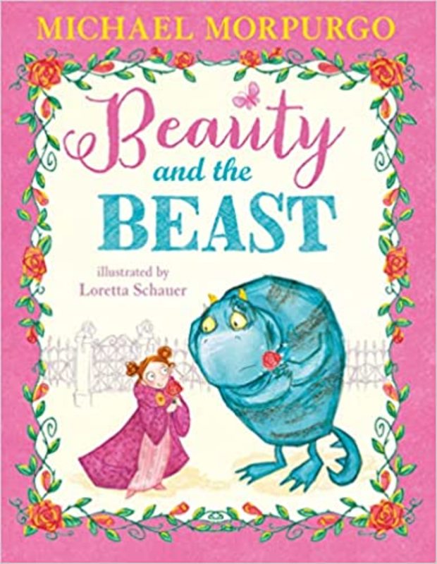 Book cover for "Beauty and the Beast" by Michael Morpurgo