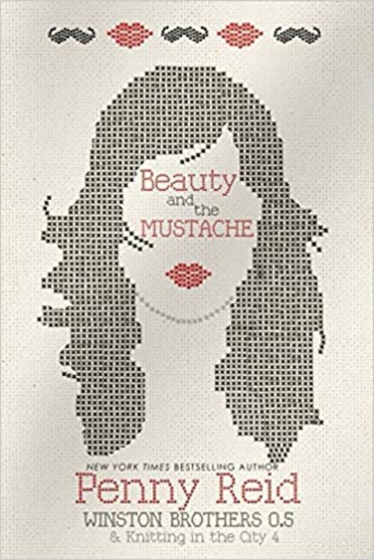 Book cover for "Beauty and the Mustache" by Penny Reid