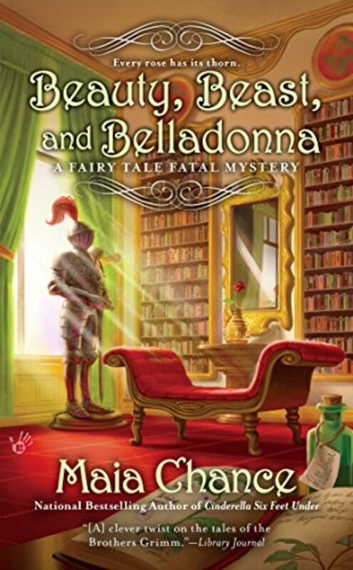 Book cover for "Beauty, Beast, and Belladonna" by Maia Chance