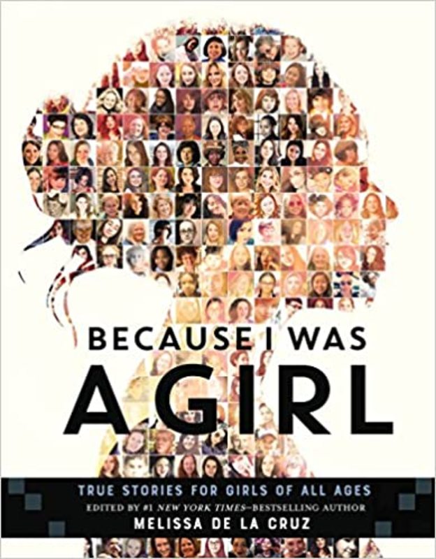 Book cover for "Because I Was a Girl" by Melissa de la Cruz