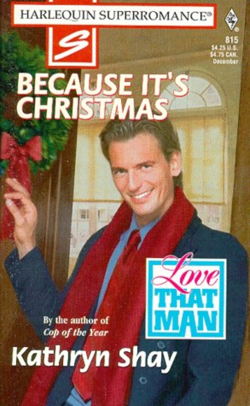 Book cover for "Because It's Christmas" by Kathryn Shay