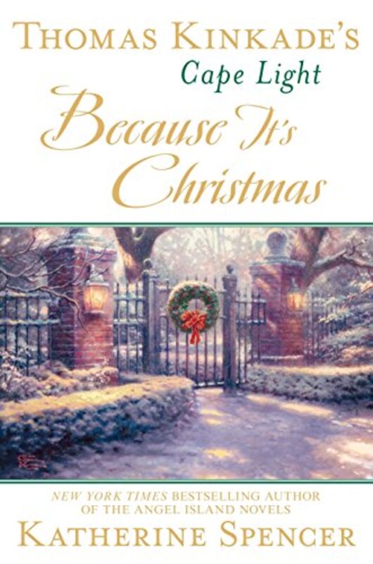 Book cover for "Because It's Christmas" by Thomas Kinkade