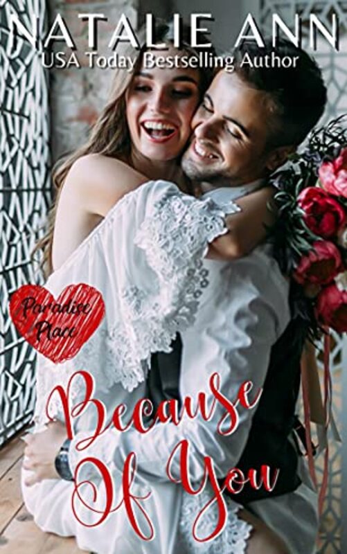 Book cover for "Because Of You" by Natalie Ann